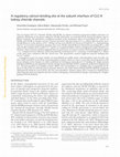 Research paper thumbnail of A regulatory calcium-binding site at the subunit interface of CLC-K kidney chloride channels