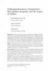 Research paper thumbnail of Challenging Boundaries, Changing Fate? Metropolitan Inequality and the Legacy of Milliken