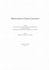 Research paper thumbnail of Proceedings of the Fourteenth International Congress of Medieval Canon Law (Monumenta Iuris Canonici, series C: Subsidia, vol. 15)