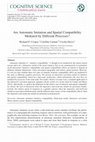 Research paper thumbnail of Are Automatic Imitation and Spatial Compatibility Mediated by Different Processes