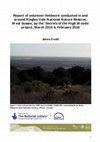 Research paper thumbnail of Report of volunteer fieldwork conducted in and around Kingley Vale National Nature Reserve, West Sussex, by the ‘Secrets of the High Woods’ project, March 2015 & February 2016.