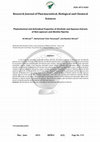 Research paper thumbnail of Phytochemical and Antiradical Properties of Alcoholic and Aqueous Extracts of Red capsicum and Mentha Piperita