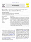 Research paper thumbnail of Why has small-scale irrigation not responded to expectations with traditional subsistence farmers along the Senegal River in Mauritania?