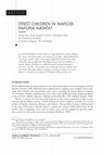 Research paper thumbnail of Street children in Nairobi: Hakuna Matata