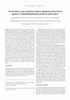 Research paper thumbnail of Onopordum cynarocephalum induces apoptosis and protects against 1,2 dimethylhydrazine-induced colon cancer