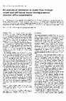 Research paper thumbnail of An analysis of resistance to water flow through wheat and tall fescue leaves during pressure chamber efflux experiments