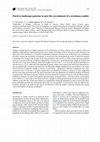 Research paper thumbnail of Patch to landscape patterns in post fire recruitment of a serotinous conifer