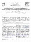 Research paper thumbnail of Variation of ionospheric total electron contents near the equatorial anomaly region during the solar minimum