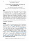 Research paper thumbnail of Genetic correlations between female fertility and production traits in South African Holstein cattle