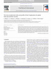 Research paper thumbnail of The trans-octadecenoic fatty acid profile of beef: Implications for global food and nutrition security