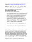 Research paper thumbnail of "‘Beyond 2015’, within the modern/colonial global imaginary? Global development and higher education (2016)