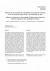 Research paper thumbnail of Influencia de la anisotropía en la durabilidad de las dolomías Cretácicas de la Comunidad de Madrid frente a la cristalización de sales Influence of anisotropy on the durability of Madrid-region Cretaceous dolostone exposed to salt crystallization processes