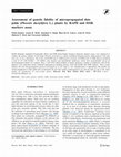 Research paper thumbnail of Assessment of genetic fidelity of micropropagated date palm ( Phoenix dactylifera L.) plants by RAPD and ISSR markers assay