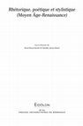 Research paper thumbnail of "De ratione scribendae historiae : modèles et contre-modèles antiques selon Famiano Strada", dans A. Bouscharain et D. James-Raoul (dir.), Rhétorique, stylistique et poétique (Moyen Âge-Renaissance), Pessac, Presses universitaires de Bordeaux, coll. « Eidôlon », 2014, pp. 119-129.