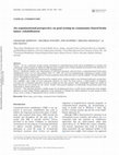 Research paper thumbnail of An organizational perspective on goal setting in community-based brain injury rehabilitation