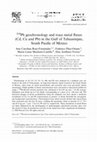 Research paper thumbnail of 210Pb geochronology and trace metal fluxes (Cd, Cu and Pb) in the Gulf of Tehuantepec, South Pacific of Mexico