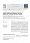 Research paper thumbnail of Biometric and eddy-covariance based estimates of annual carbon storage in five eastern North American deciduous forests