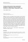 Research paper thumbnail of Teaching Critical Questions about Argumentation through the Revising Process: Effects of Strategy Instruction on College Students' Argumentative Essays