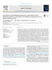 Research paper thumbnail of Cytotoxicity, haemolymphatic parameters, and oxidative stress following exposure to sub-lethal concentrations of quaternium-15 in Mytilus galloprovincialis