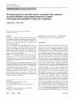 Research paper thumbnail of Mental Disorders and Problem Behavior in a Community Sample of Adults with Intellectual Disability: Three-Month Prevalence and Comorbidity