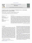 Research paper thumbnail of A Theoretical study of Propagation of Rayleigh surface waves in functionally graded piezoelectric (FGPM) half-space