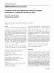 Research paper thumbnail of Traditional versus three-dimensional teaching of peritoneal embryogenesis: a comparative prospective study