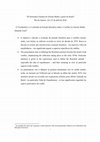 Research paper thumbnail of O Vocabulário e o Conteúdo da Posição Brasileira sobre o Conflito no Oriente Médio