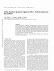 Research paper thumbnail of Stellar abundance gradients in galactic disks. I. Method and spectral line gradients