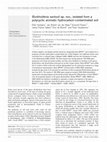 Research paper thumbnail of Burkholderia sartisoli sp. nov., isolated from a polycyclic aromatic hydrocarbon-contaminated soil