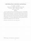 Research paper thumbnail of Unified Holeum Theory of Dark Matter and Dark Energy