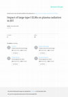 Research paper thumbnail of Impact of large type I ELMs on plasma radiation in JET