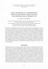 Research paper thumbnail of CORAL RESPONSES TO ANTHROPOGENIC STRESS IN THE TWENTY-FIRST CENTURY: AN ECOPHYSIOLOGICAL PERSPECTIVE