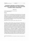 Research paper thumbnail of Technological Appendages and Organic Prostheses: Robo-Human Appropriation and Cyborgian Becoming in Daniel H. Wilson’s Robopocalypse