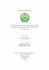 Research paper thumbnail of PROPOSAL KERJA PRAKTEK EVALUASI OPERASIONAL DAN PEMELIHARAAN sistem penyediaan air minum DI PT. ADHYA TIRTA BATAM – KEPULAUAN RIAU