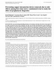 Research paper thumbnail of Preventing copper intrauterine device removals due to side effects among first-time users: randomized trial to study the effect of prophylactic ibuprofen