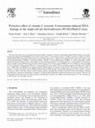 Research paper thumbnail of Protective effect of vitamin C towards< i> N</i>-nitrosamine-induced DNA damage in the single-cell gel electrophoresis (SCGE)/HepG2 assay