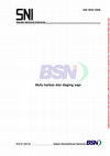 Research paper thumbnail of SNI 3932 2008 Mutu Karkas dan Daging Sapi, Badan Standardisasi Nasional "Hak Cipta Badan Standardisasi Nasional, Copy standar ini dibuat untuk penayangan di website dan tidak untuk dikomersialkan"