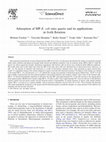 Research paper thumbnail of Adsorption of SIP E. coli onto quartz and its applications in froth flotation