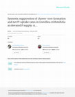 Research paper thumbnail of Systemic suppression of cluster-root formation and net P-uptake rates in Grevillea crithmifolia at elevated P supply: a proteacean with resistance for developing symptoms of 'P toxicity