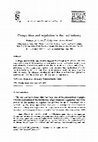 Research paper thumbnail of Competition and regulation in the taxi industry