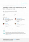 Research paper thumbnail of Subsidence activity maps derived from DInSAR data: Orihuela case study