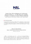 Research paper thumbnail of (2014) Laurent Schneider et al. : Genèse d'une villa carolingienne de l 'arrière-pays biterrois (VIe-Xe s.) : la villa plaxano du cartulaire d'Aniane et la fouille des Termes à Plaissan (France , Hérault).