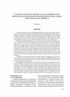 Research paper thumbnail of ANALISIS STRATEGI PERENCANAAN SUMBER DAYA MANUSIA DALAM RANGKA PENINGKATAN DAYA SAING PADA MAN KOTA KEDIRI 3