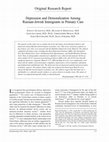 Research paper thumbnail of Depression and Demoralization Among Russian-Jewish Immigrants in Primary Care