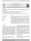 Research paper thumbnail of Provision of protein and energy in relation to measured requirements in intensive care patients