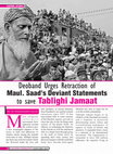 Research paper thumbnail of Deoband Urges Retraction of Maul. Saad’s Deviant Statements to Save Tablighi Jamaat