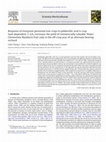 Research paper thumbnail of Response of evergreen perennial tree crops to gibberellic acid is crop load-dependent. I: GA3 increases the yield of commercially valuable ‘Nules’ Clementine Mandarin fruit only in the off-crop year of an alternate bearing orchard