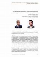 Research paper thumbnail of La llegada a la universidad: ¿oportunidad o amenaza?