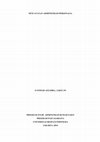 Research paper thumbnail of PENCATATAN ADMINISTRASI PERSONALIA