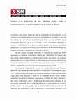 Research paper thumbnail of Camino a la destrucción de una identidad propia - 3SM México.pdf